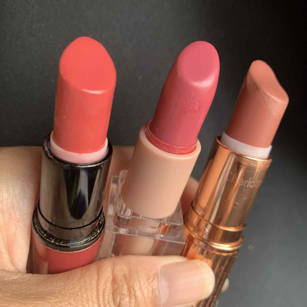 Charlotte Tilbury Trio Lipstick Set - Coral, Pink, Nude